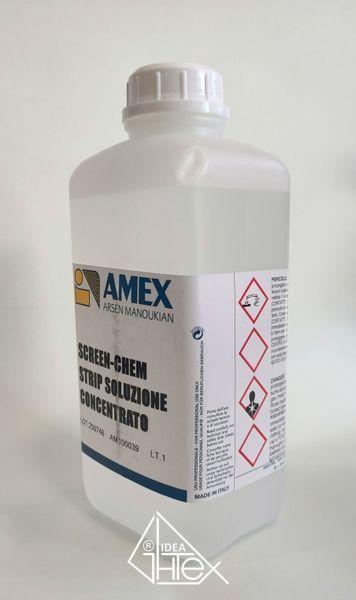 Смывка фотополимерной эмульсии AMEX SCREEN-CHEM STRIP SOLUZIONE CONCENTRATO 192 фото
