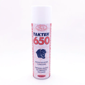 Клей-спрей тимчасової фіксації для вишивки та розкрою TAKTER 650 127 фото